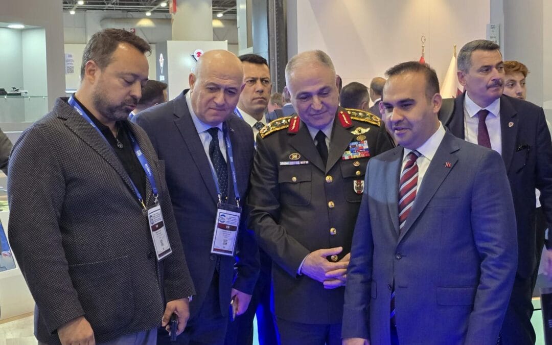 We would like to thank the Minister of Industry and Technology, Mr. Mehmet Fatih Kacır, for his interest in our stand.